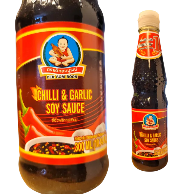 Hovedbilde CHILLI & GARLIC SOY SAUCE - 300 ML