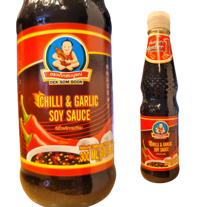 CHILLI & GARLIC SOY SAUCE - 300 ML