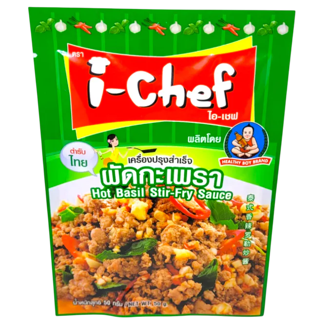 Hovedbilde HOT BASIL STIR-FRY SAUCE - 50 GR