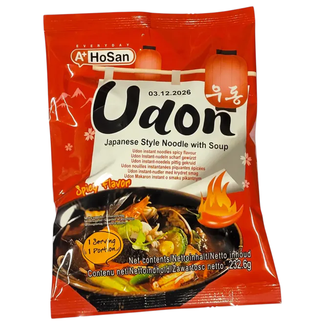Hovedbilde UDON NOODLE W. SOUP - SPICY FLV. - 232 GR