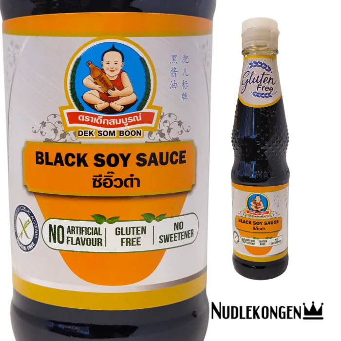 GLUTEN FREE BLACK SOY SAUCE - 420 GR