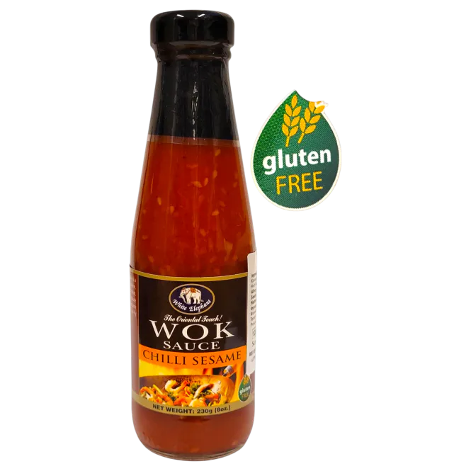 Hovedbilde WOK SAUCE CHILLI SESAME - 230 GR